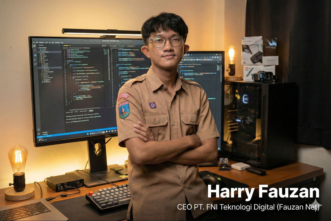 Fauzan Net: Warnet dengan Sistem Digitalisasi Cloud Terintegrasi Pertama di Indonesia